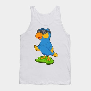 Parrot Sunglasses Tank Top